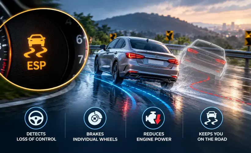 What Is ESP in a Car? How This Safety Feature Keeps You on the Road