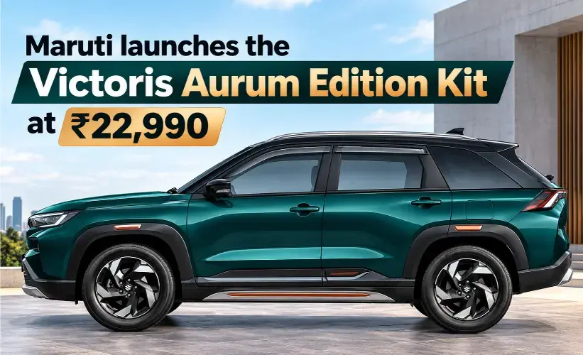 Maruti Launches Victoris Aurum Edition Kit at ₹22,990: Check New Design, Features and Mileage